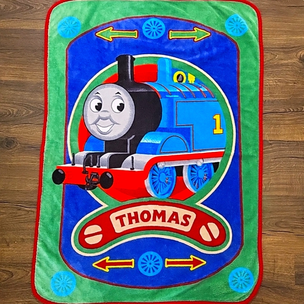 Vintage Thomas The Tank Fleece Blanket